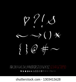 Vector fonts / Handwritten calligraphy