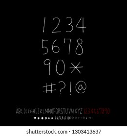 Vector fonts / Handwritten calligraphy