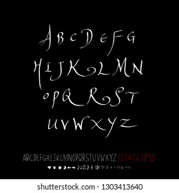 Vector fonts / Handwritten calligraphy