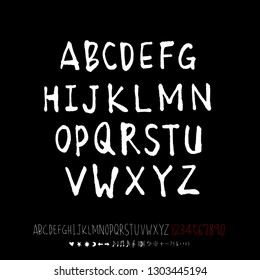Vector fonts / Handwritten calligraphy 