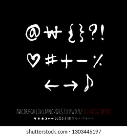 Vector fonts / Handwritten calligraphy 