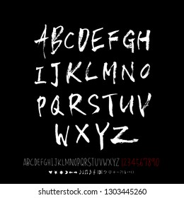 Vector fonts / Handwritten calligraphy 