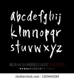 Vector fonts / Handwritten calligraphy 