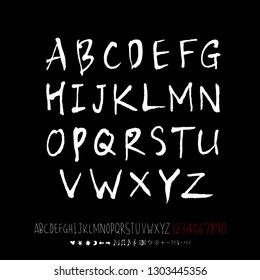 Vector fonts / Handwritten calligraphy 