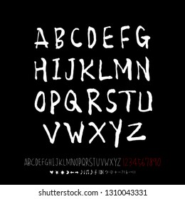 Vector fonts / Handwritten calligraphy 