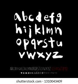 Vector fonts / Handwritten calligraphy 