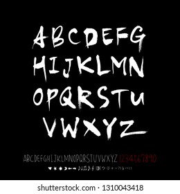 Vector fonts / Handwritten calligraphy 