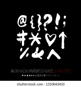 Vector fonts / Handwritten calligraphy 