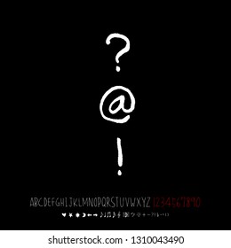 Vector fonts / Handwritten calligraphy 