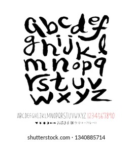 Vector fonts / Handwritten calligraphy 