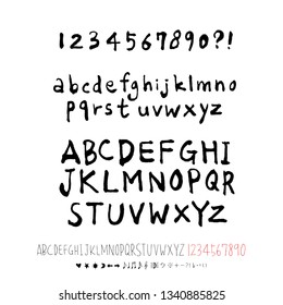Vector fonts / Handwritten calligraphy 