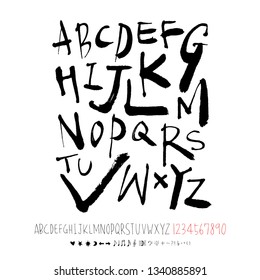 Vector fonts / Handwritten calligraphy 
