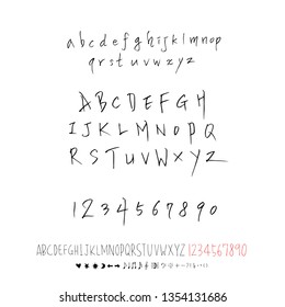 Vektorgrafiken/handgeschriebene Kalligrafie