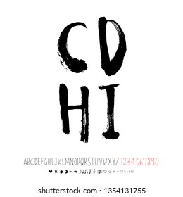 Vector fonts / Handwritten calligraphy