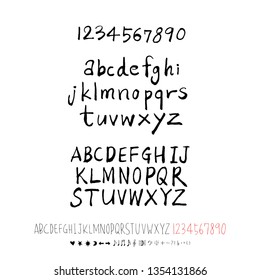 Vector fonts / Handwritten calligraphy