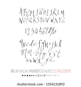 Vector fonts / Handwritten calligraphy