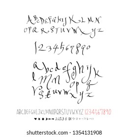 Vector fonts / Handwritten calligraphy