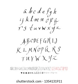 Vector fonts / Handwritten calligraphy