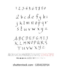 Vector fonts / Handwritten calligraphy