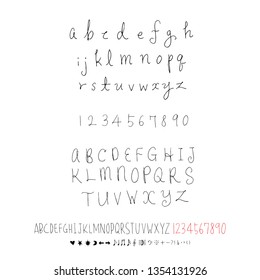 Vector fonts / Handwritten calligraphy