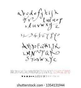 Vector fonts / Handwritten calligraphy