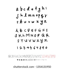 Vector fonts / Handwritten calligraphy