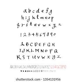 Vector fonts / Handwritten calligraphy