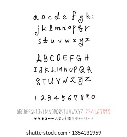 Vector fonts / Handwritten calligraphy