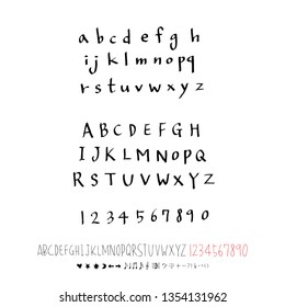 Vector fonts / Handwritten calligraphy