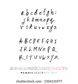Vector fonts / Handwritten calligraphy