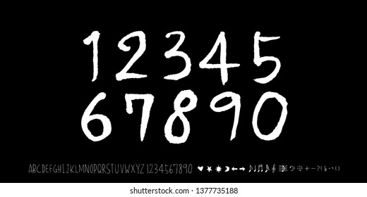 Vector fonts / Handwritten calligraphy 