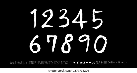 Vector fonts / Handwritten calligraphy 
