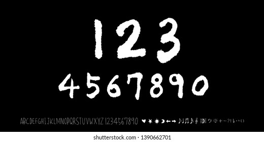 Vector fonts / Handwritten calligraphy 