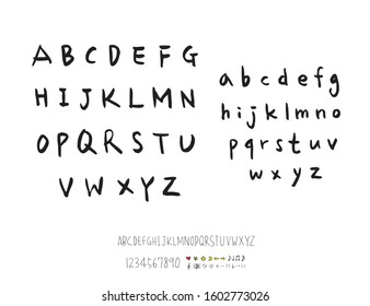 Vector fonts / Handwritten calligraphy