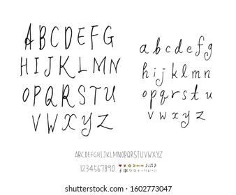 Vector fonts / Handwritten calligraphy
