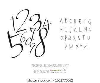 Vector fonts / Handwritten calligraphy