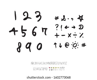 Vector fonts / Handwritten calligraphy
