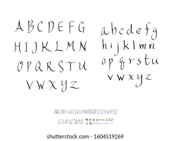 Vector fonts / Handwritten calligraphy