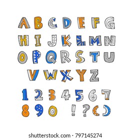 Vector fonts / Handwritten calligraphy 