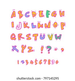 Vector fonts / Handwritten calligraphy 