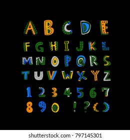 Vector fonts / Handwritten calligraphy 