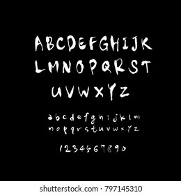 Vector fonts / Handwritten calligraphy 