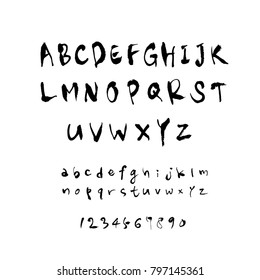 Vector fonts / Handwritten calligraphy 