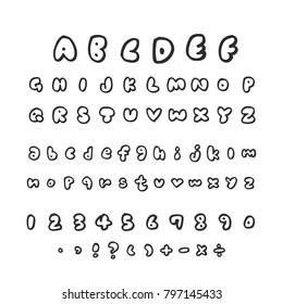 Vector fonts / Handwritten calligraphy 