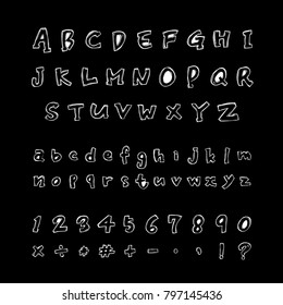 Vector fonts / Handwritten calligraphy 