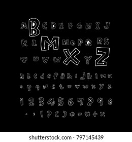 Vector fonts / Handwritten calligraphy 