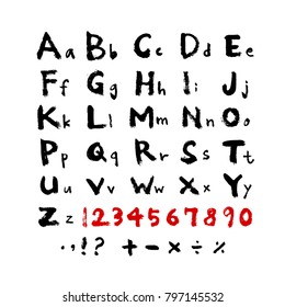 Vector fonts / Handwritten calligraphy 
