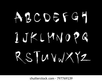 Vector fonts / Handwritten calligraphy 