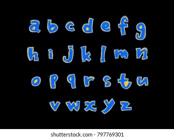 Vector fonts / Handwritten calligraphy 