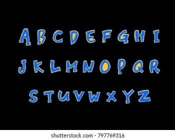 Vector fonts / Handwritten calligraphy 